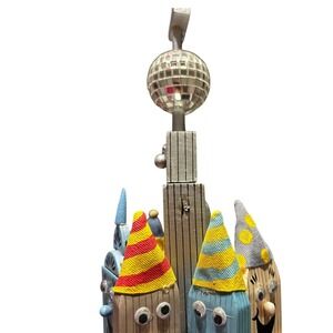 RARE 2001 Pre-9/11 New York City New Years Eve Countdown Nutcracker Figurine